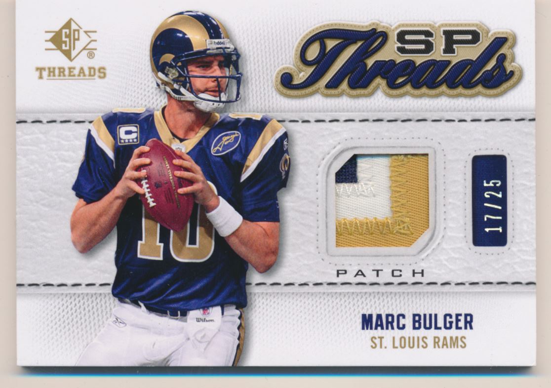 2009 SP Threads SP Threads Patch #TMA Marc Bulger