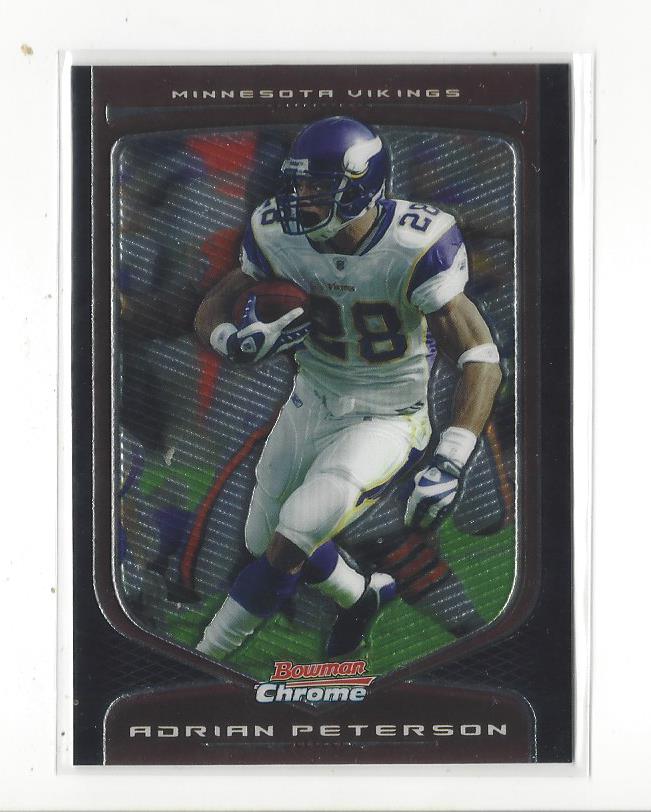 2009 Bowman Chrome #30 Adrian Peterson