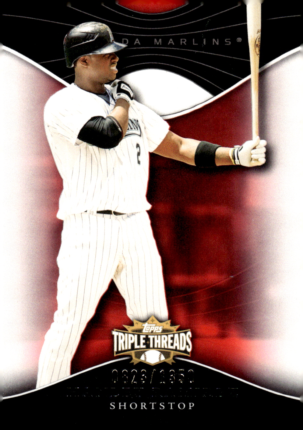 2009 Topps Triple Threads #8 Hanley Ramirez