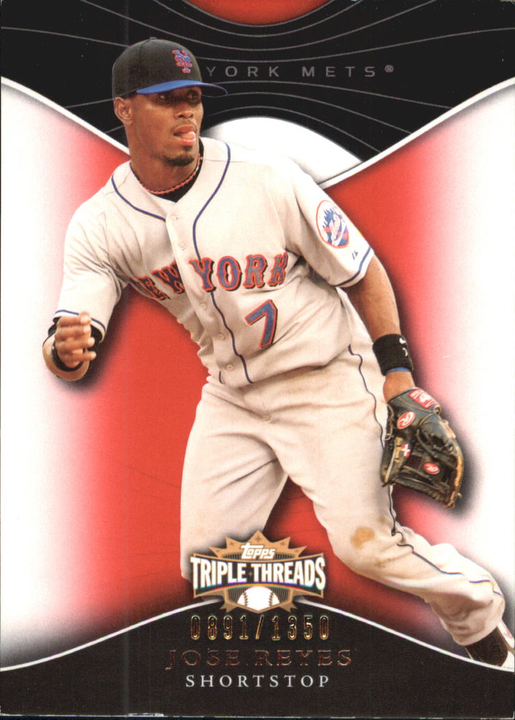 2009 Topps Triple Threads #36 Jose Reyes