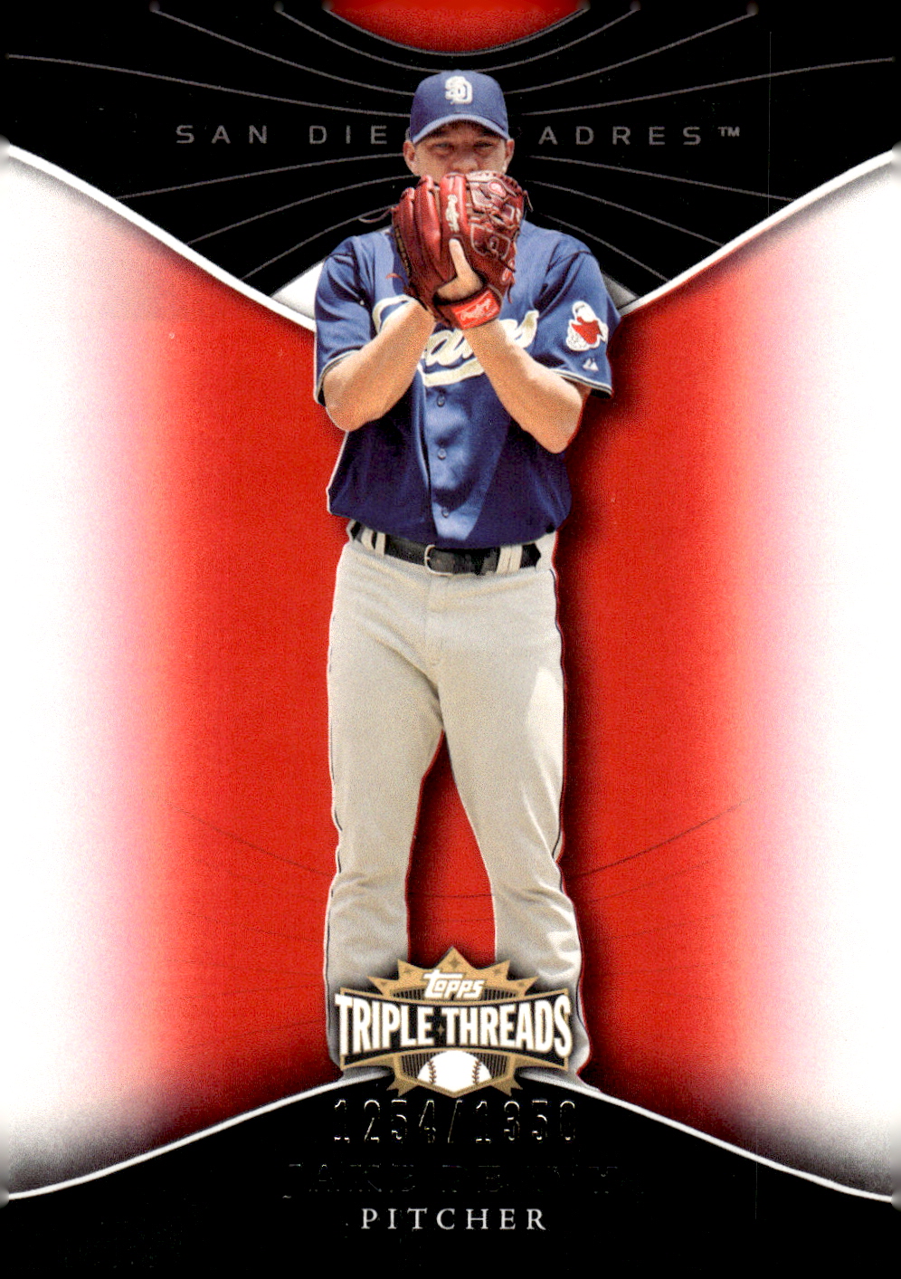 2009 Topps Triple Threads #41 Jake Peavy