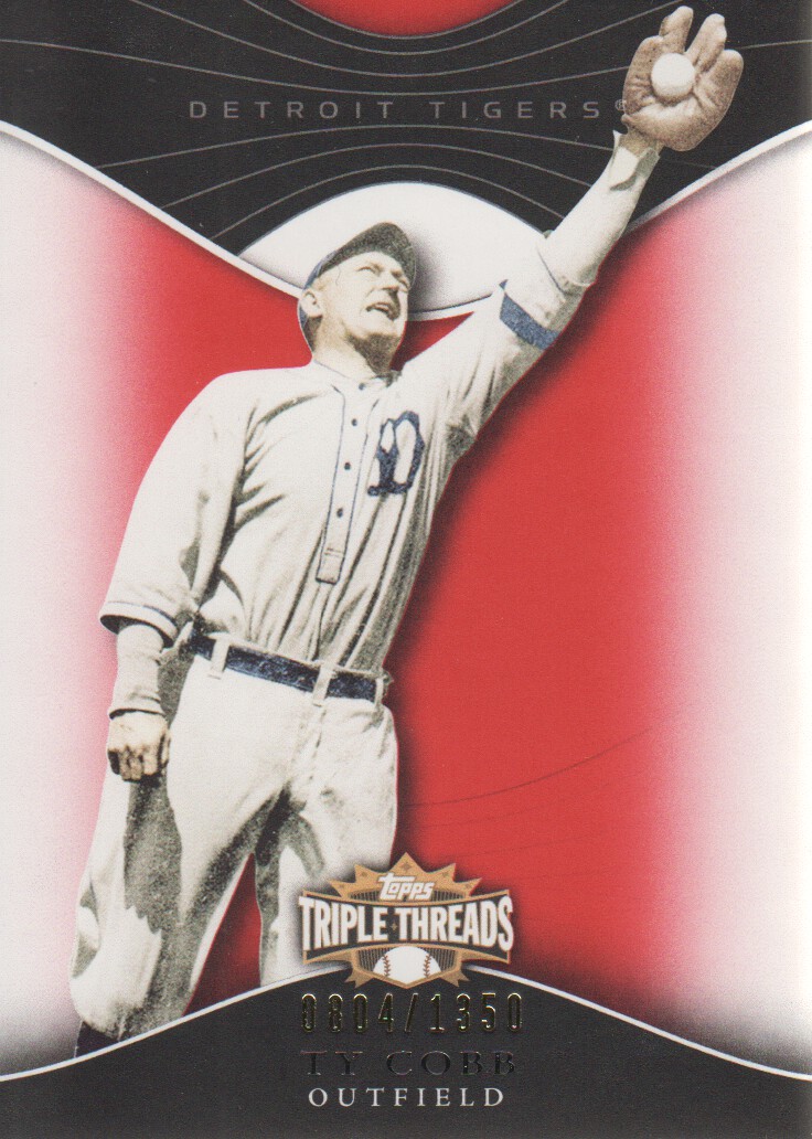 2009 Topps Triple Threads #58 Ty Cobb