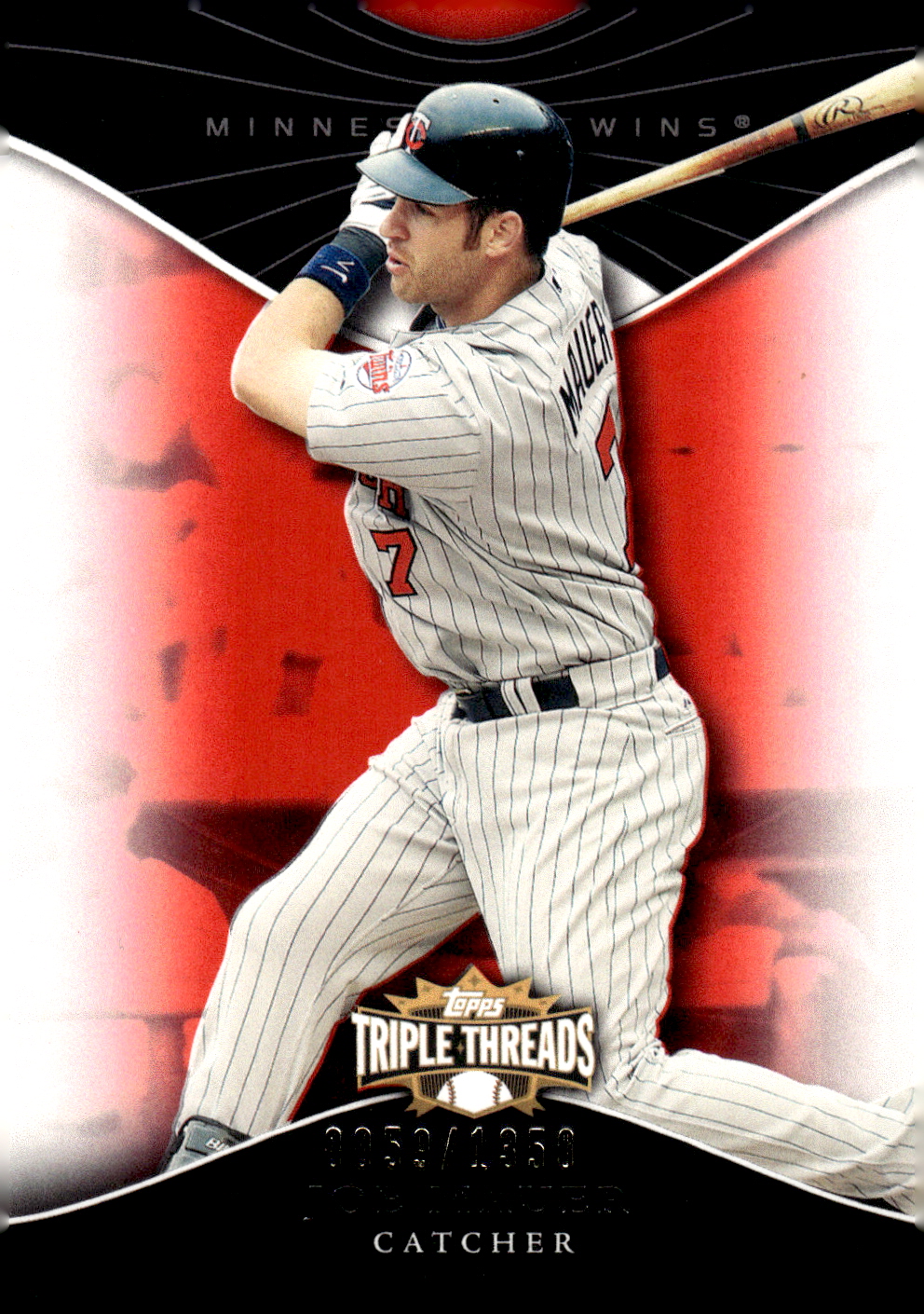 2009 Topps Triple Threads #96 Joe Mauer