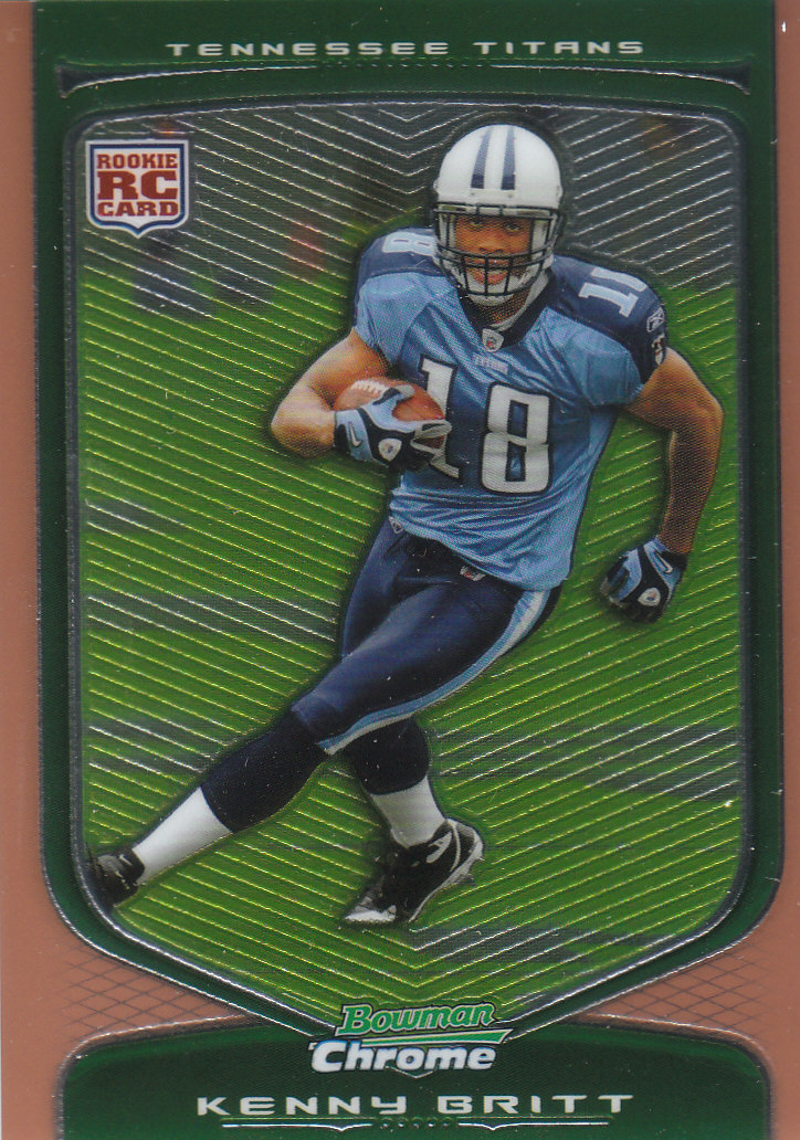 Autógrafos de novato Bowman 2009 cromo fútbol americano parte 3 y tarjetas de bronce - Imagen 16 de 39