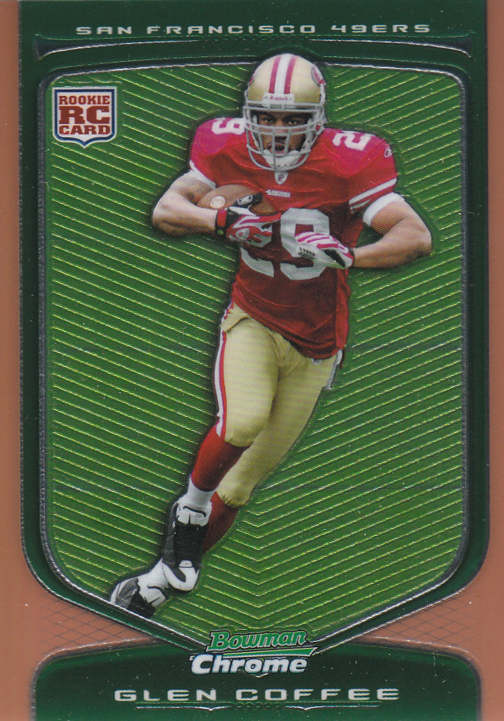 Autógrafos de novato Bowman 2009 cromo fútbol americano parte 3 y tarjetas de bronce - Imagen 20 de 39