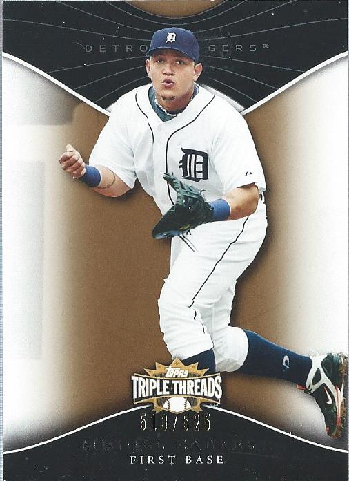 2009 Topps Triple Threads Sepia #55 Miguel Cabrera