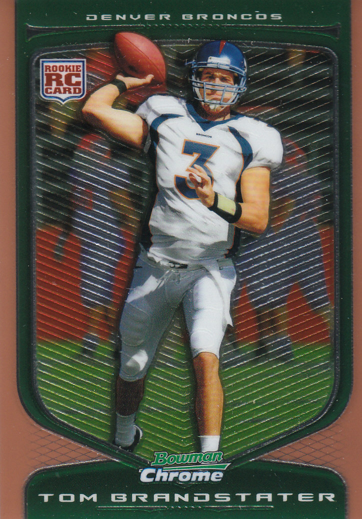 Autógrafos de novato Bowman 2009 cromo fútbol americano parte 3 y tarjetas de bronce - Imagen 34 de 39