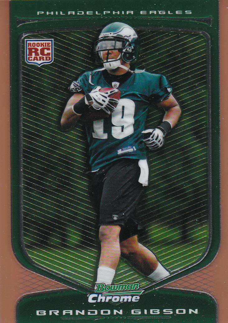 Autógrafos de novato Bowman 2009 cromo fútbol americano parte 3 y tarjetas de bronce - Imagen 38 de 39