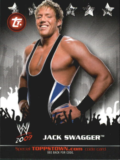 2009 Topps WWE Topps Town #11 Jack Swagger
