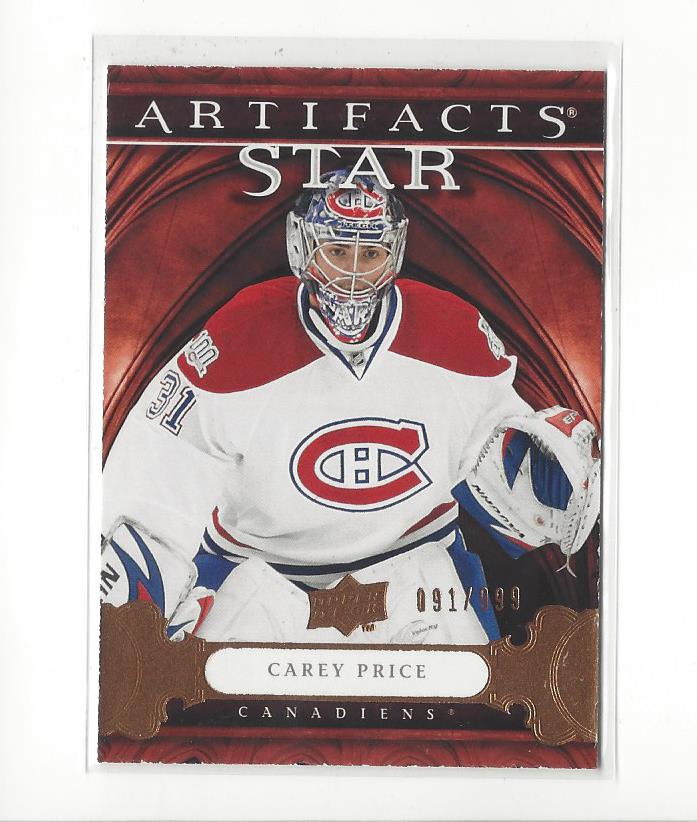 2009-10 Artifacts #146 Carey Price S