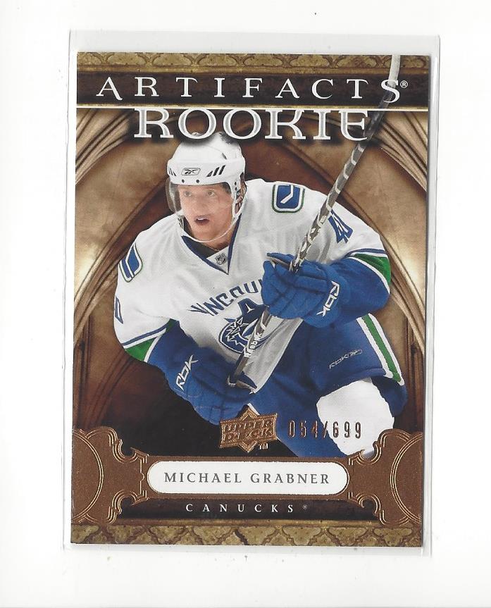 2009-10 Artifacts #202 Michael Grabner RC