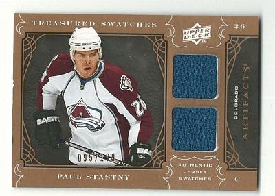 2009-10 Artifacts Treasured Swatches #TSPS Paul Stastny