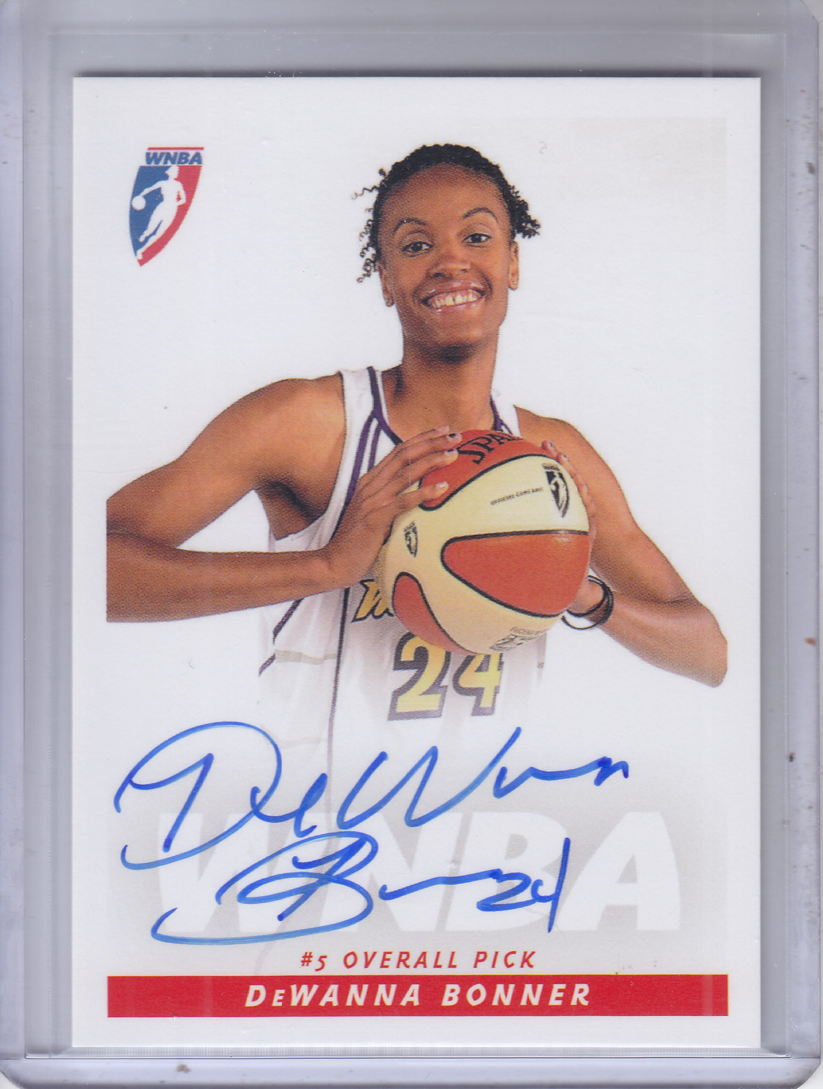 2009 WNBA 3 Rookies Autographs #DB DeWanna Bonner