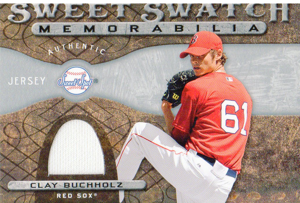 2009 Sweet Spot Swatches #SSCB Clay Buchholz
