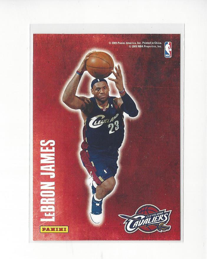2009-10 Panini Decals #5 LeBron James