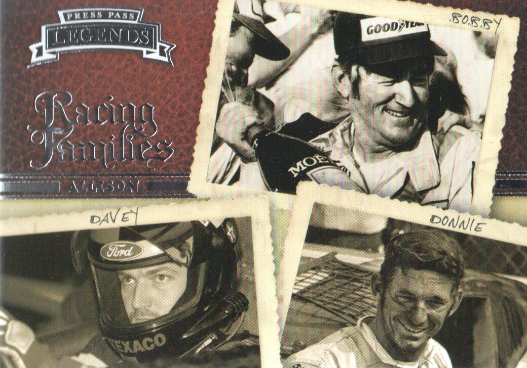 2009 Press Pass Legends #56 Bobby Allison/Davey Allison/Donnie Allison
