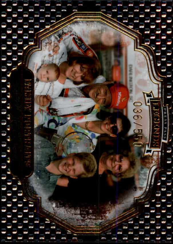 2009 Press Pass Legends Family Portraits #FP11 Earnhardt Family