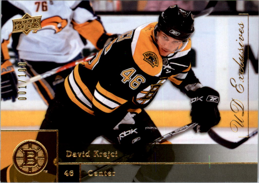 2009-10 Upper Deck Exclusives Hockey Card Pick (Inserts)