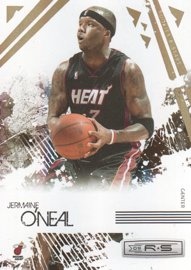 2009-10 Rookies and Stars Gold Holofoil #49 Jermaine O'Neal