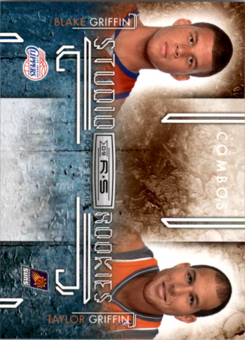 2009-10 Rookies and Stars Studio Combo Rookies #1 Blake Griffin/Taylor Griffin