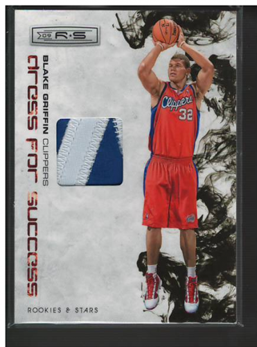 2009-10 Rookies and Stars Dress for Success Materials Prime #1 Blake Griffin