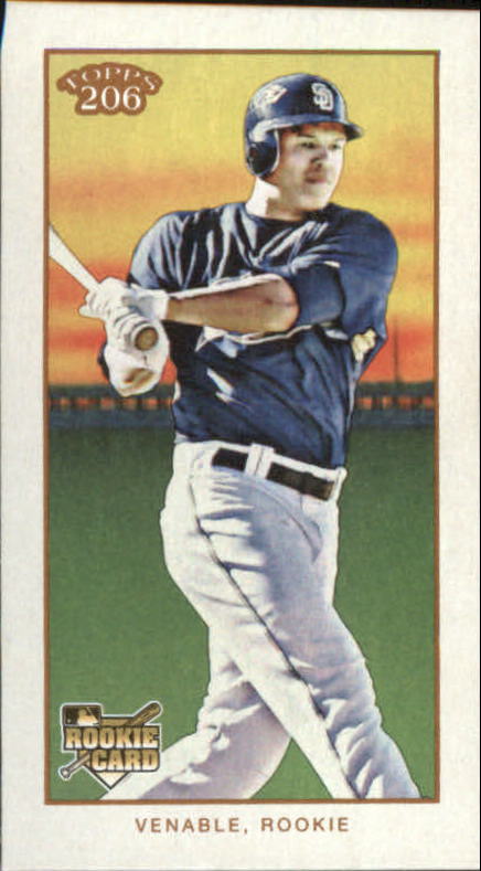 2009 Topps 206 Mini Old Mill #228 Will Venable