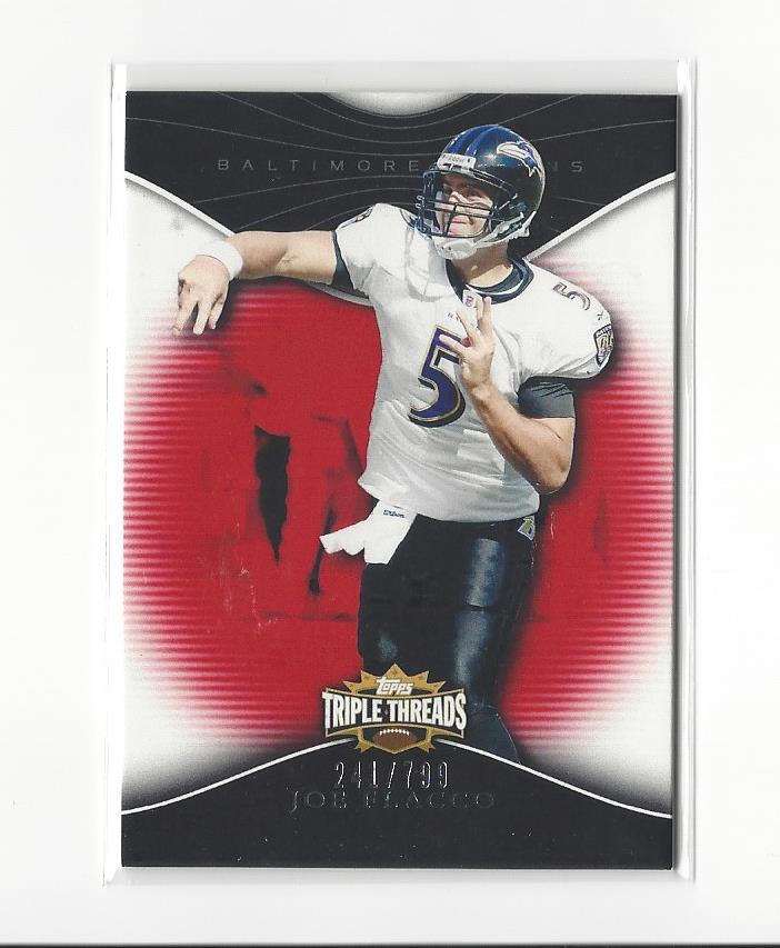 2009 Topps Triple Threads #20 Joe Flacco