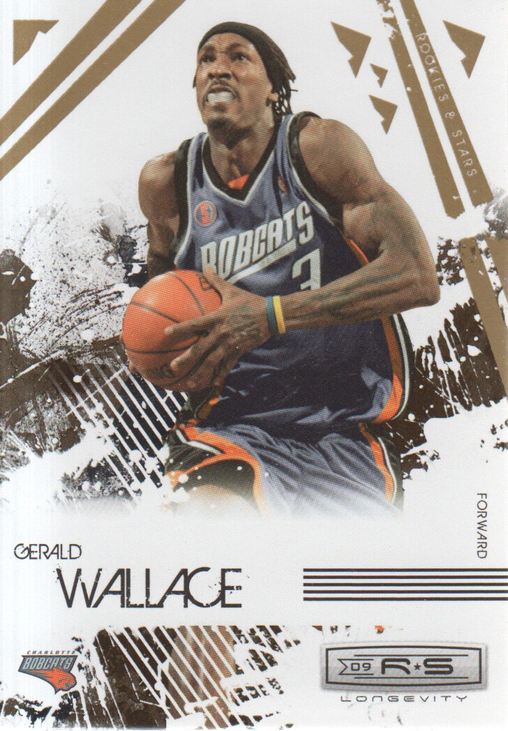 2009-10 Rookies and Stars Longevity #8 Gerald Wallace
