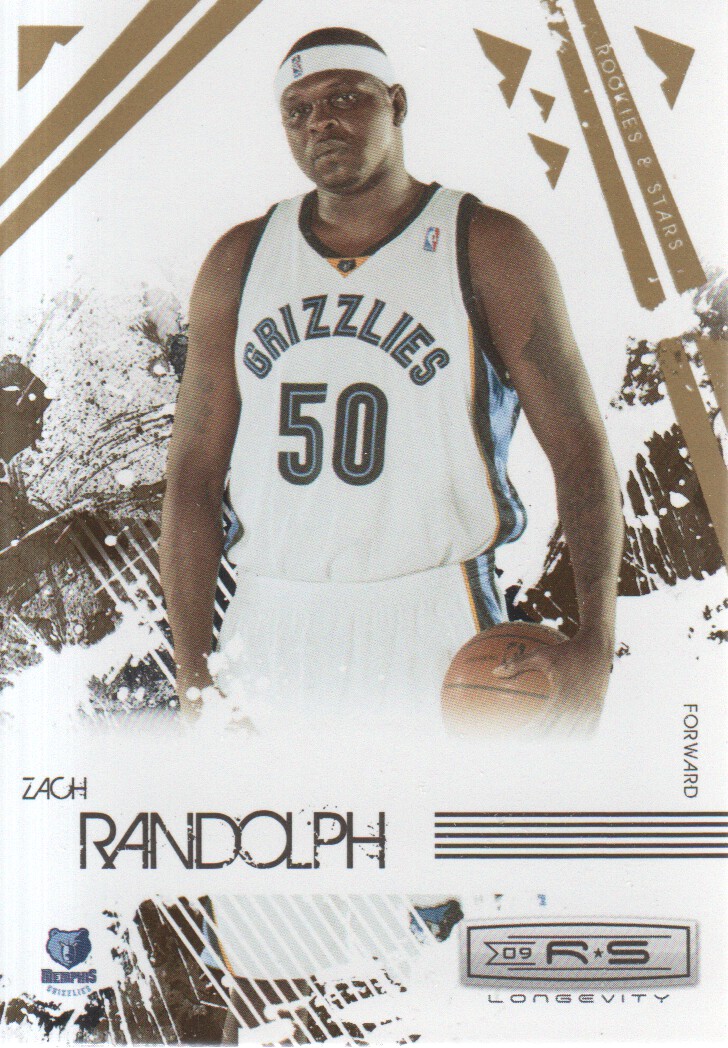 2009-10 Rookies and Stars Longevity #46 Zach Randolph