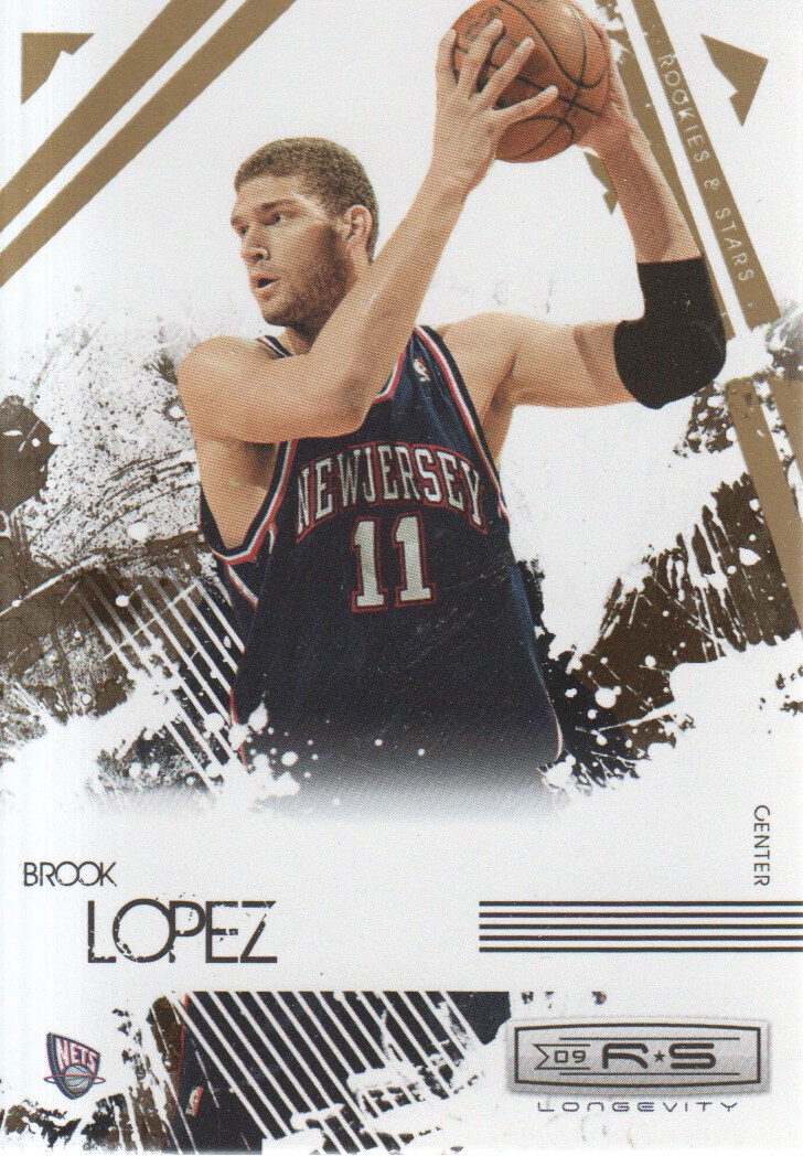 2009-10 Rookies and Stars Longevity #58 Brook Lopez