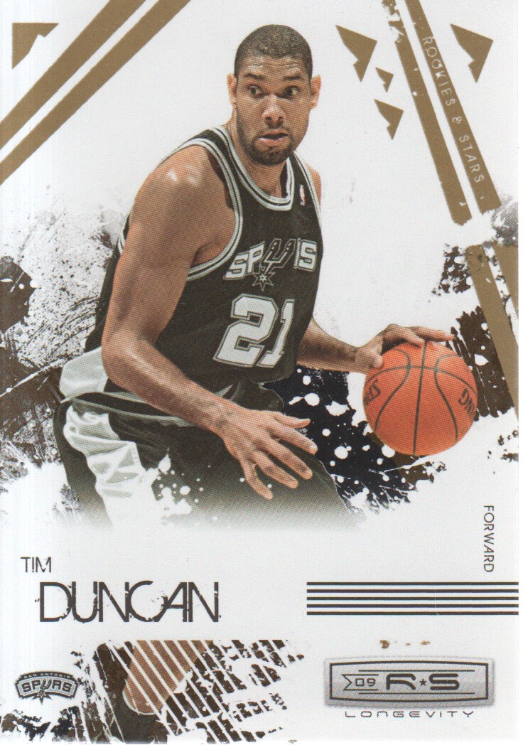 2009-10 Rookies and Stars Longevity #87 Tim Duncan