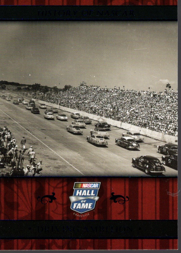 2010 Press Pass NASCAR Hall of Fame Blue #NHOF2 Driving Ambition PP