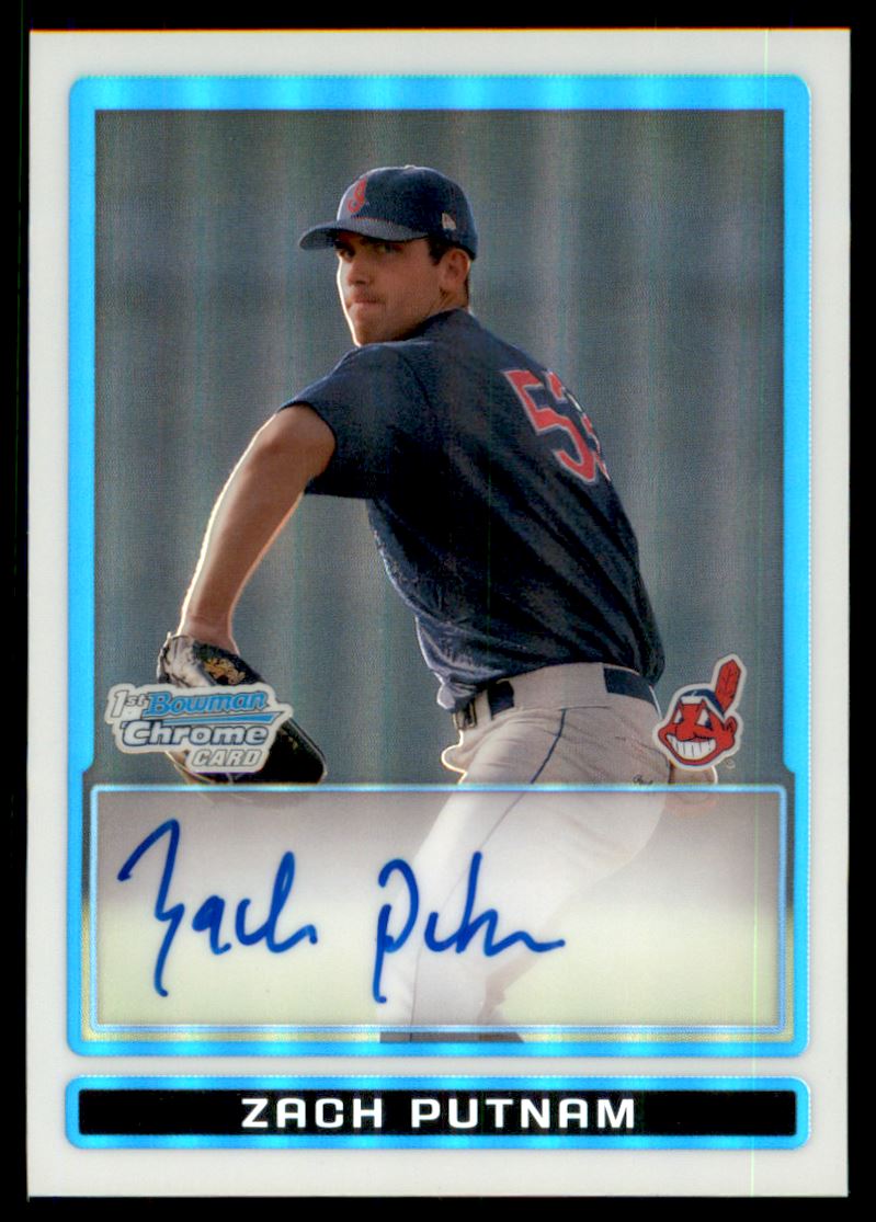 2009 Bowman Chrome Draft Prospects Refractors #BDPP95 Drew Storen AU