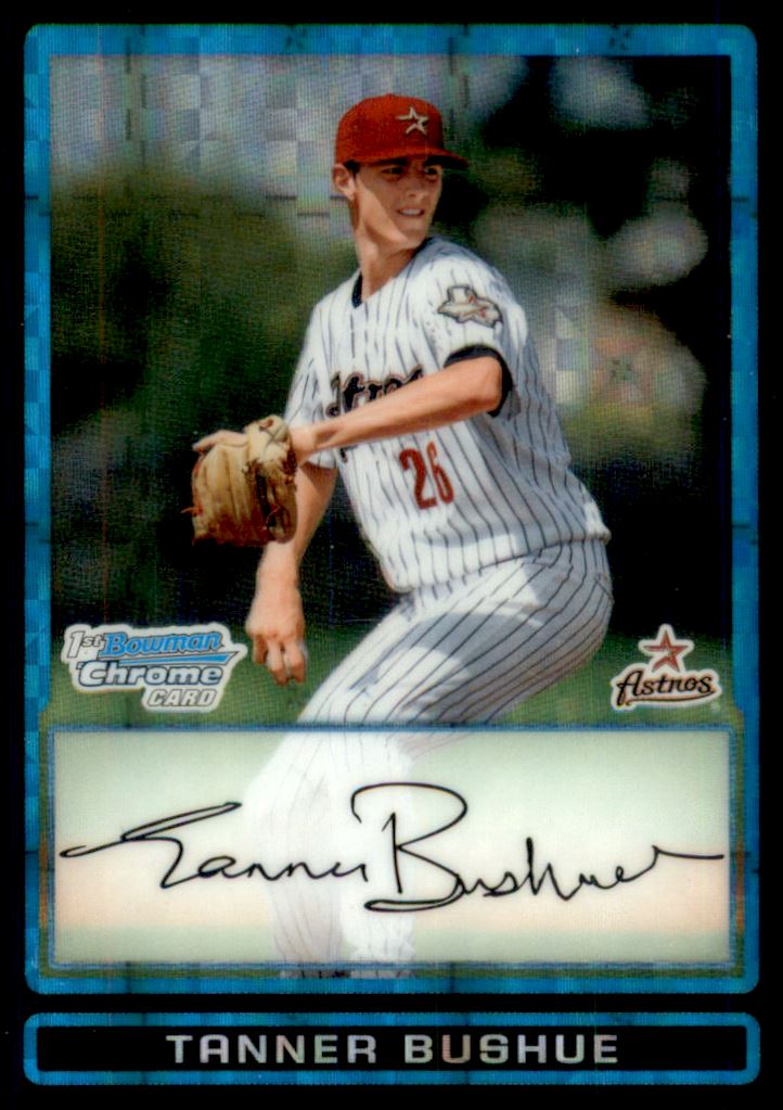 2009 Bowman Chrome Draft Prospects X-Fractors #BDPP1 Tanner Bushue