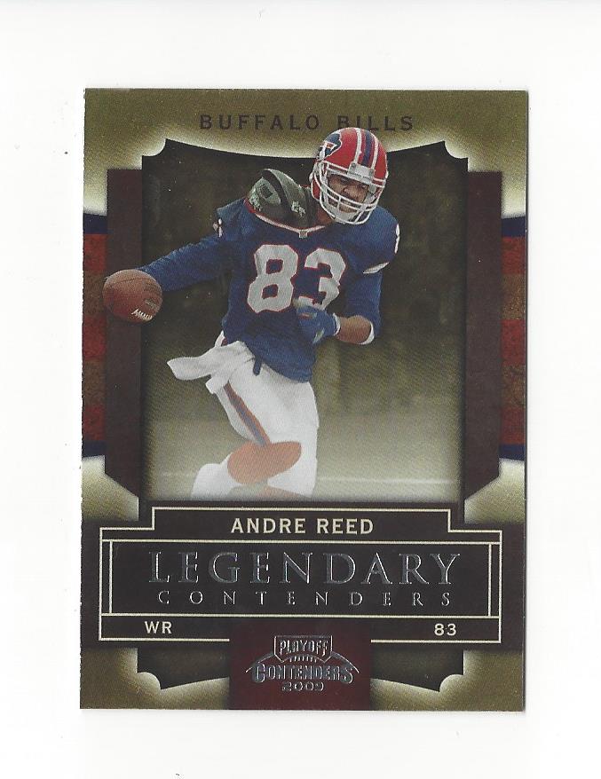 2009 Playoff Contenders Legendary Contenders #2 Andre Reed