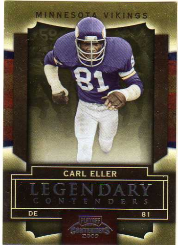 2009 Playoff Contenders Legendary Contenders #11 Carl Eller