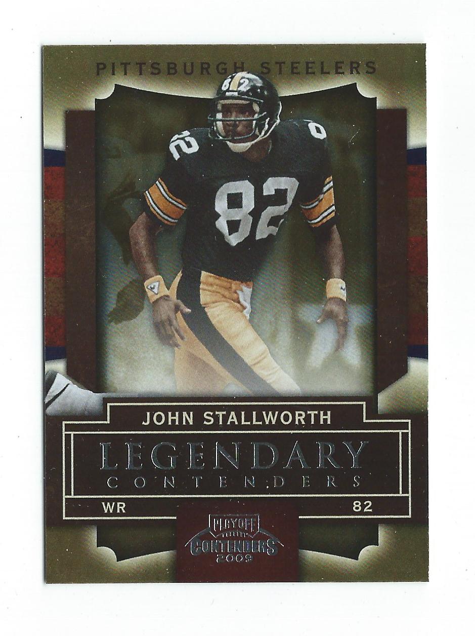 2009 Playoff Contenders Legendary Contenders #54 John Stallworth