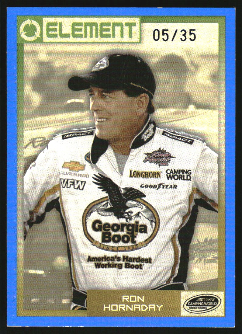 2010 Element Blue #62 Ron Hornaday CWS