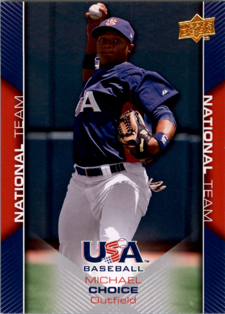 2009-10 USA Baseball #USA7 Michael Choice