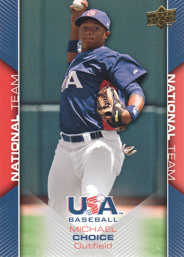 2009-10 USA Baseball #USA7 Michael Choice