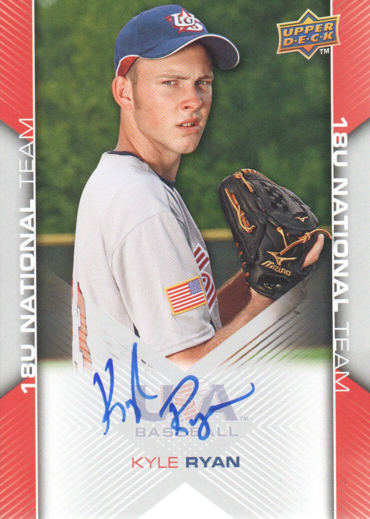 2009-10 USA Baseball #USA102 Kyle Ryan AU