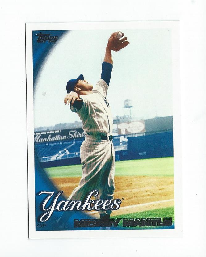 2010 Topps #7 Mickey Mantle