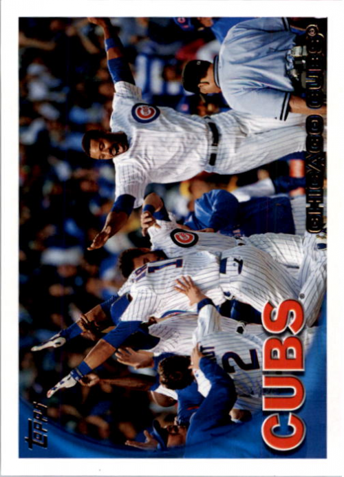 2010 Topps #328 Chicago Cubs