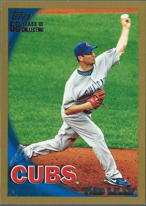 2010 Topps Gold Border #14 Ted Lilly