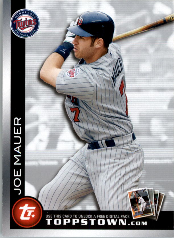 2010 Topps Topps Town #TTT1 Joe Mauer - NM-MT