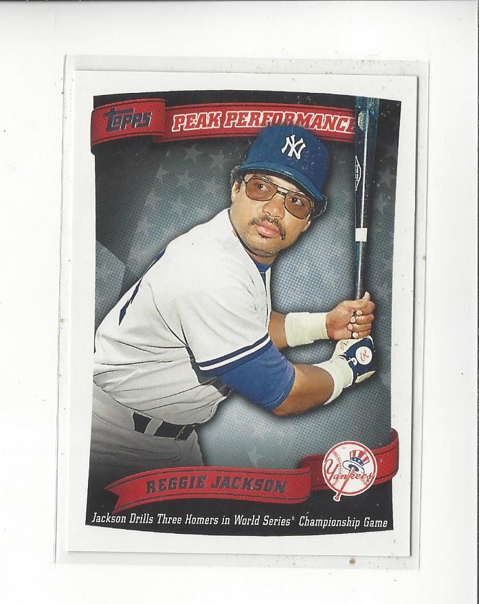 2010 Topps Peak Performance #17 Reggie Jackson