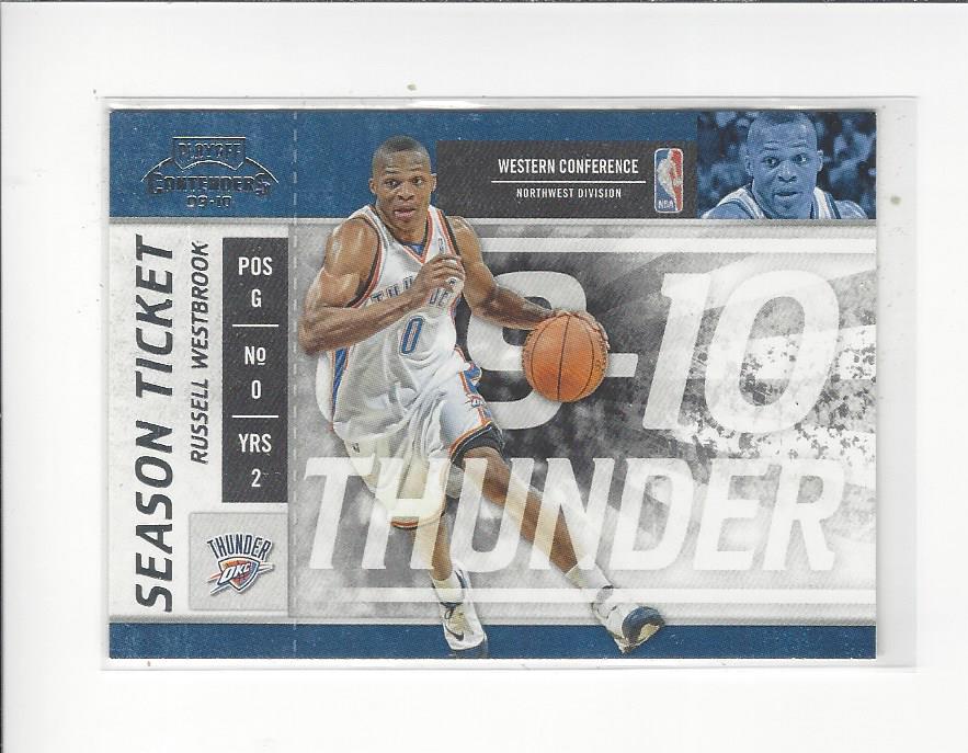 Russell Westbrook cards (2009-2023) Thunder Wizards Rockets Lakers - You Choose - Picture 7 of 133