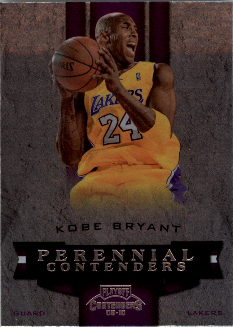 2009-10 Playoff Contenders Perennial Contenders #8 Kobe Bryant