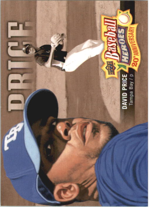 2010 Upper Deck Baseball Heroes 20th Anniversary Art #BHA5 David Price