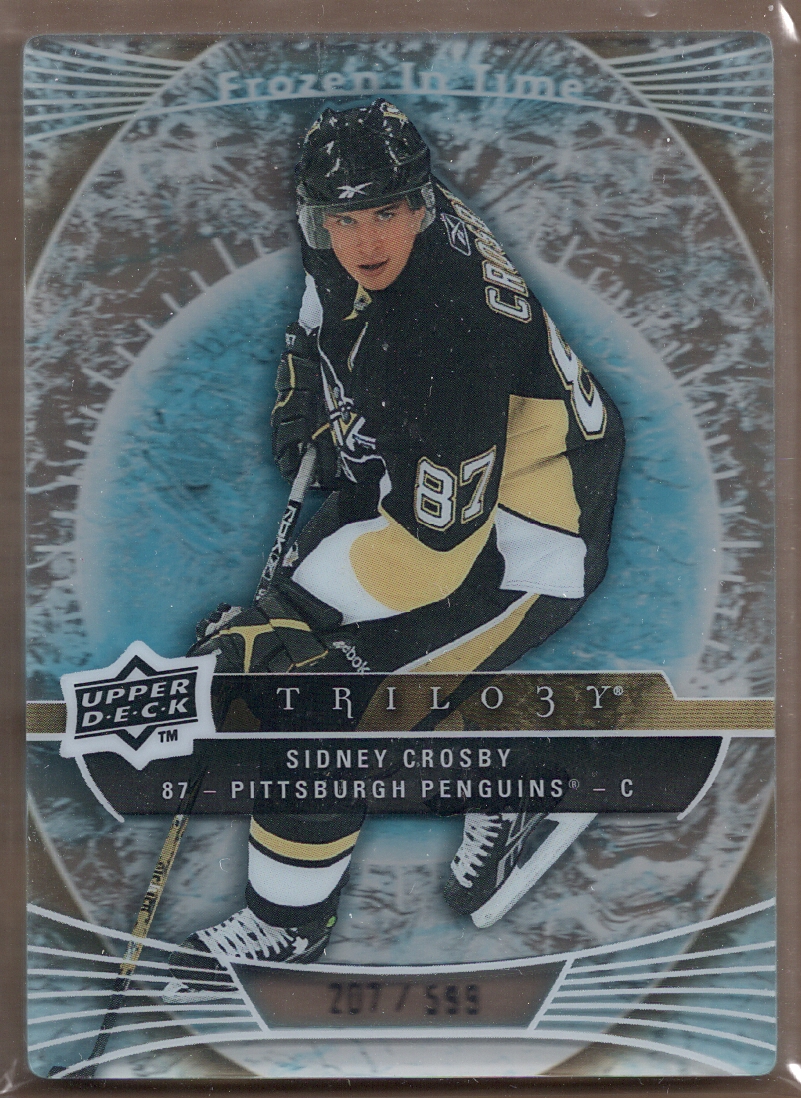 2009-10 Upper Deck Trilogy #118 Sidney Crosby FIT